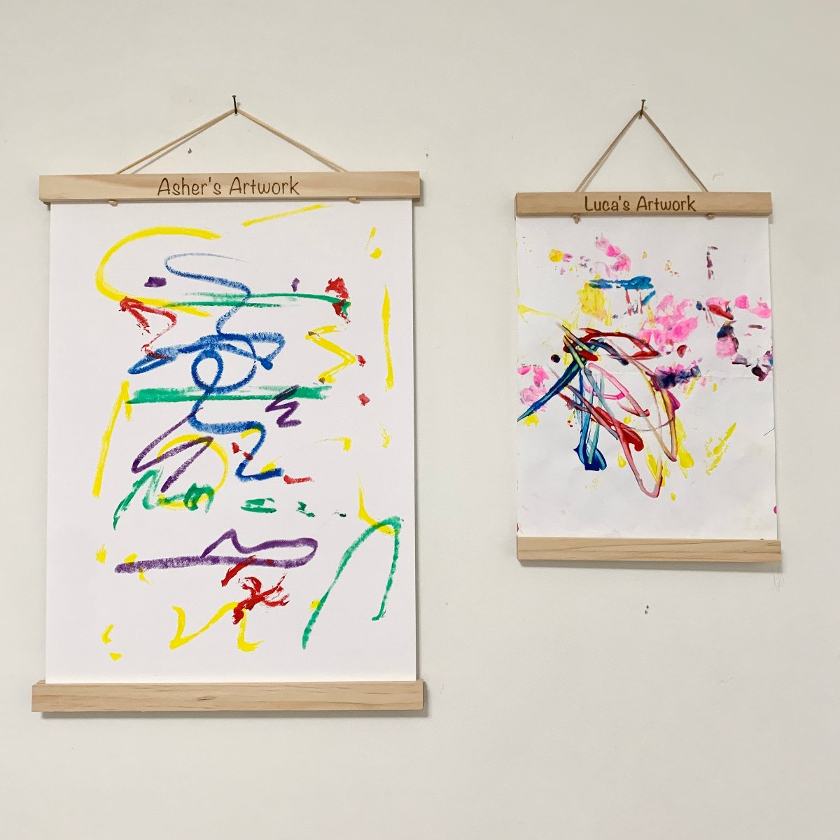 Personalised Magnetic Artwork Hangers