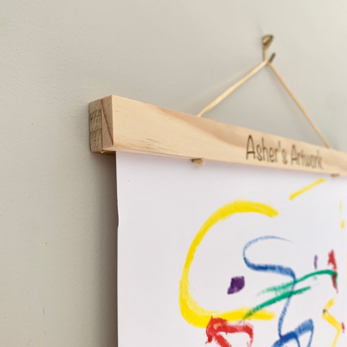 Personalised Magnetic Artwork Hangers