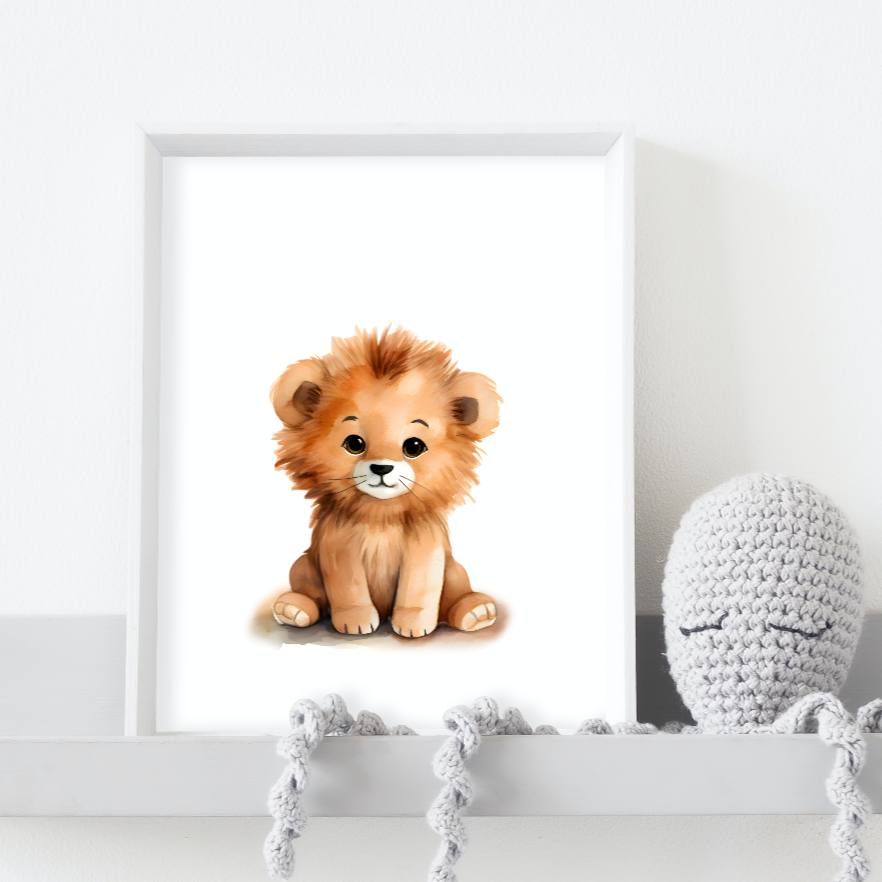 Lion store nursery decor