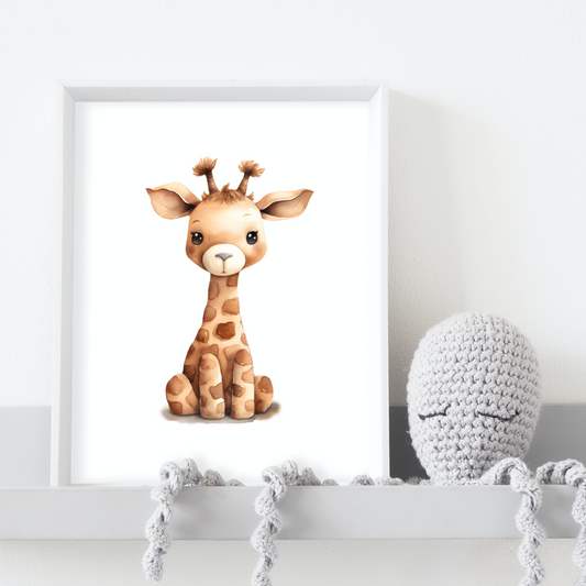 Nursery Giraffe Print