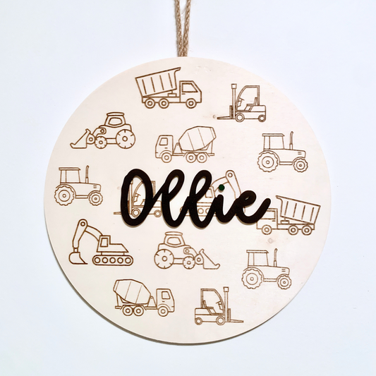 Ollie Name sign