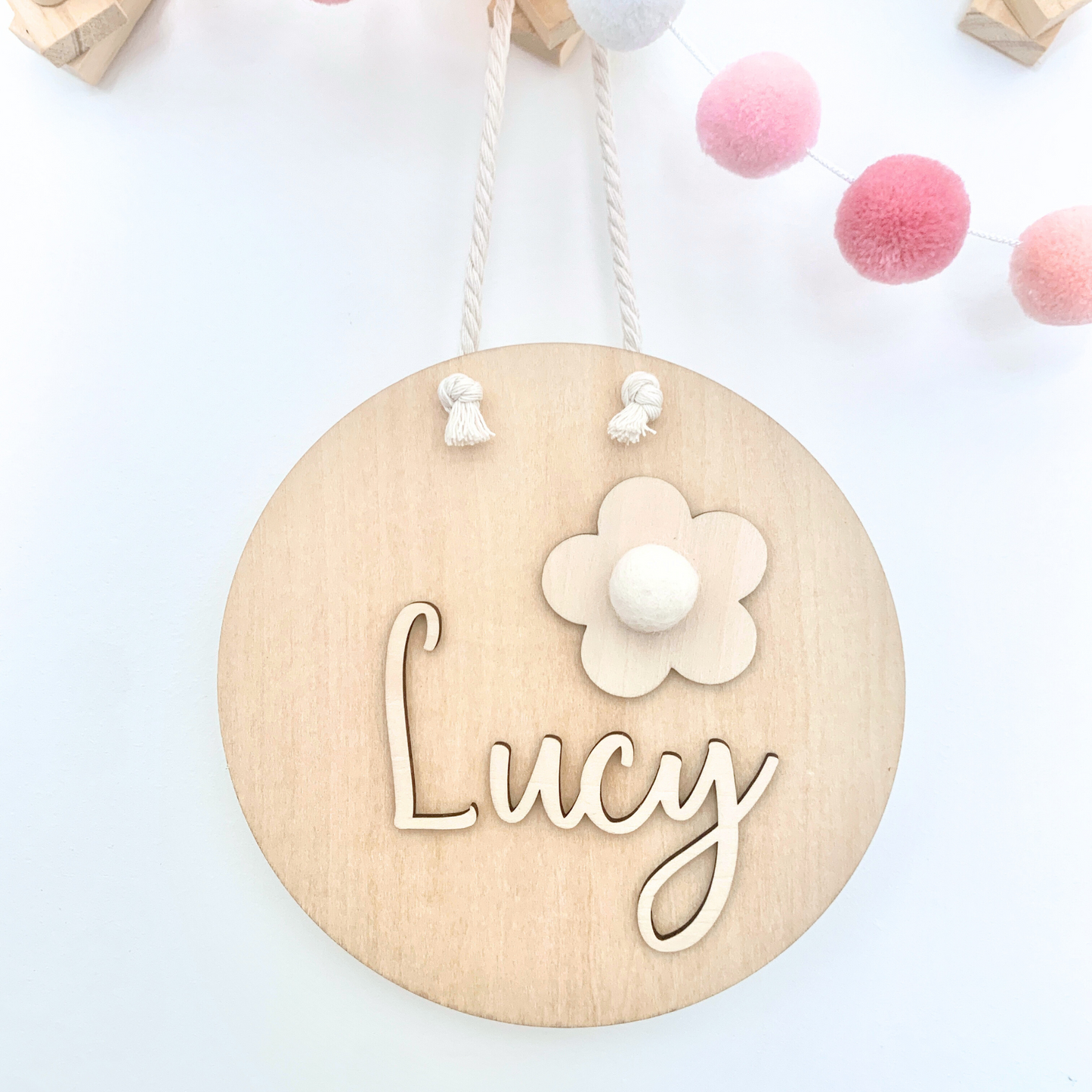 Girls Room name sign