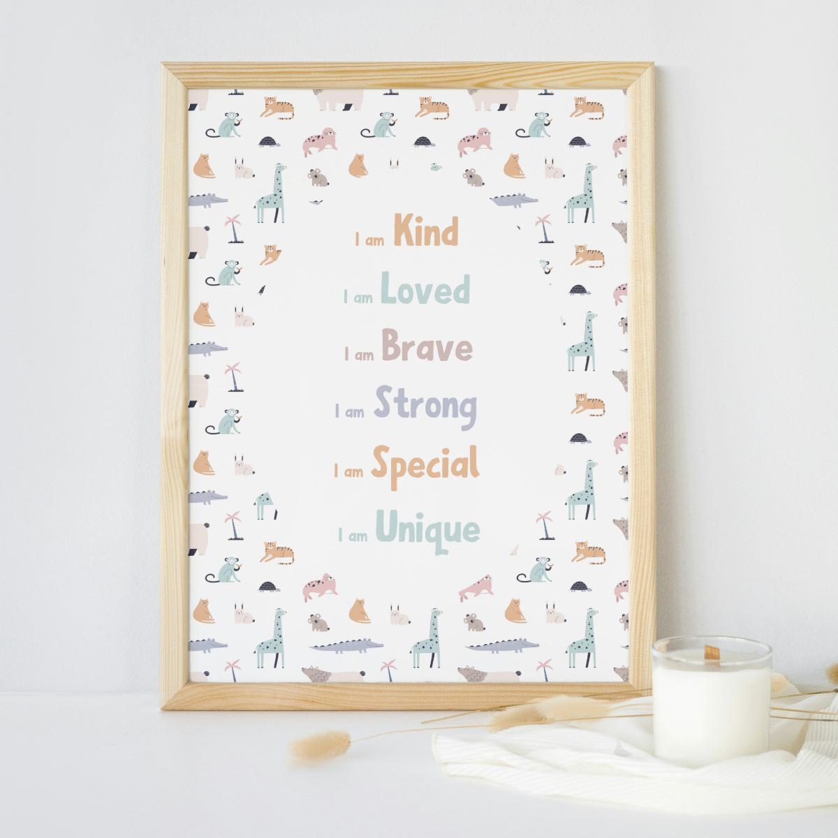 Affirmations Print - Animals