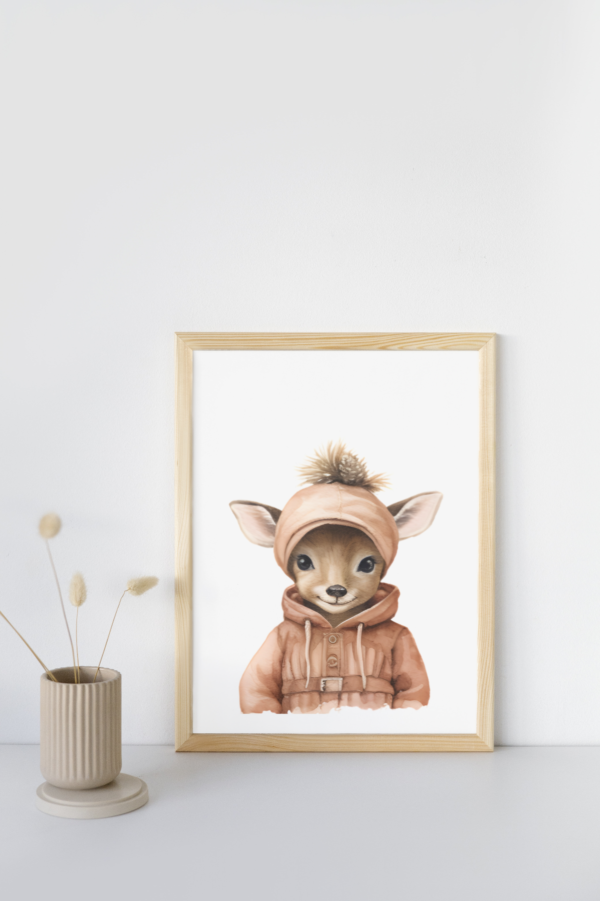 Deer nursery decor girl clearance