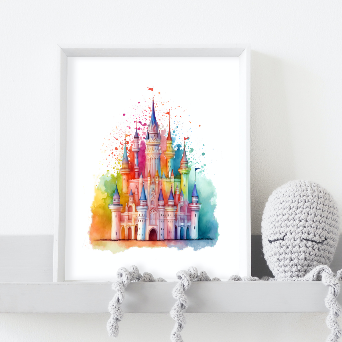 Watercolour Castle